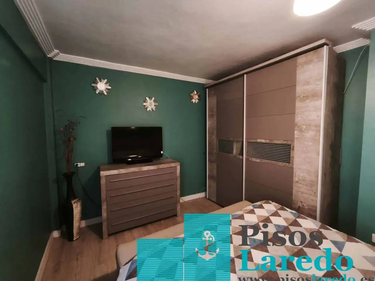 Bedroom of Flat for sale in Limpias  with Heating, Parquet flooring and Furnished