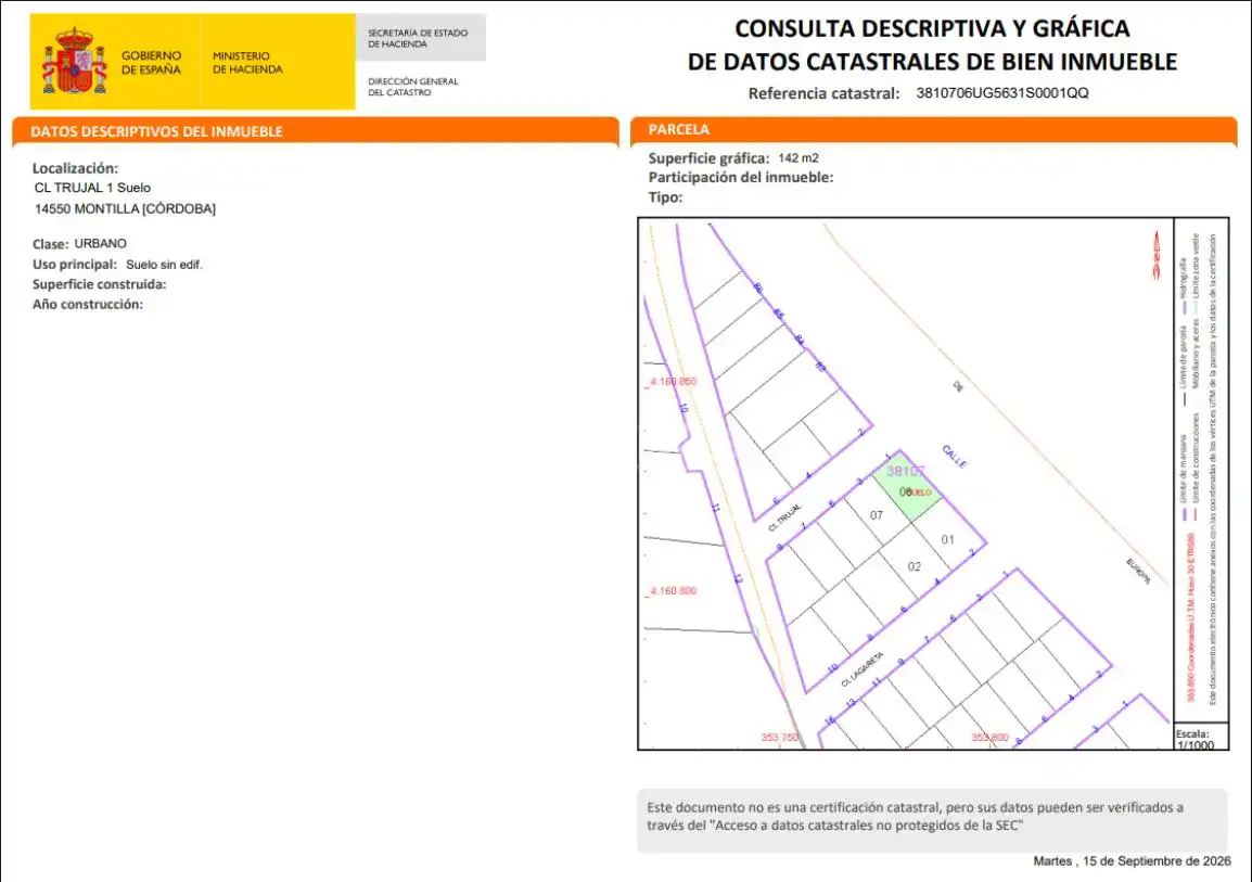 Terreny residencial en venda a Montilla, imagen 11