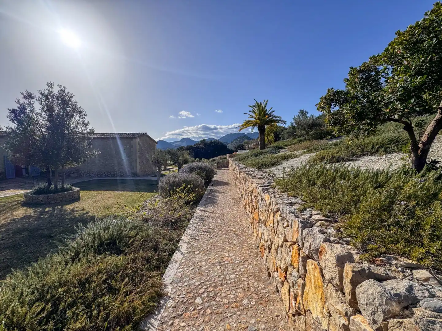 Exterior view of Houses for rent in Campanet  with Air Conditioner, Heating and Terrace