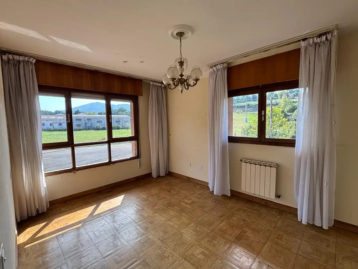 Dining room of Flat for sale in Salas  with Heating, Parquet flooring and Terrace
