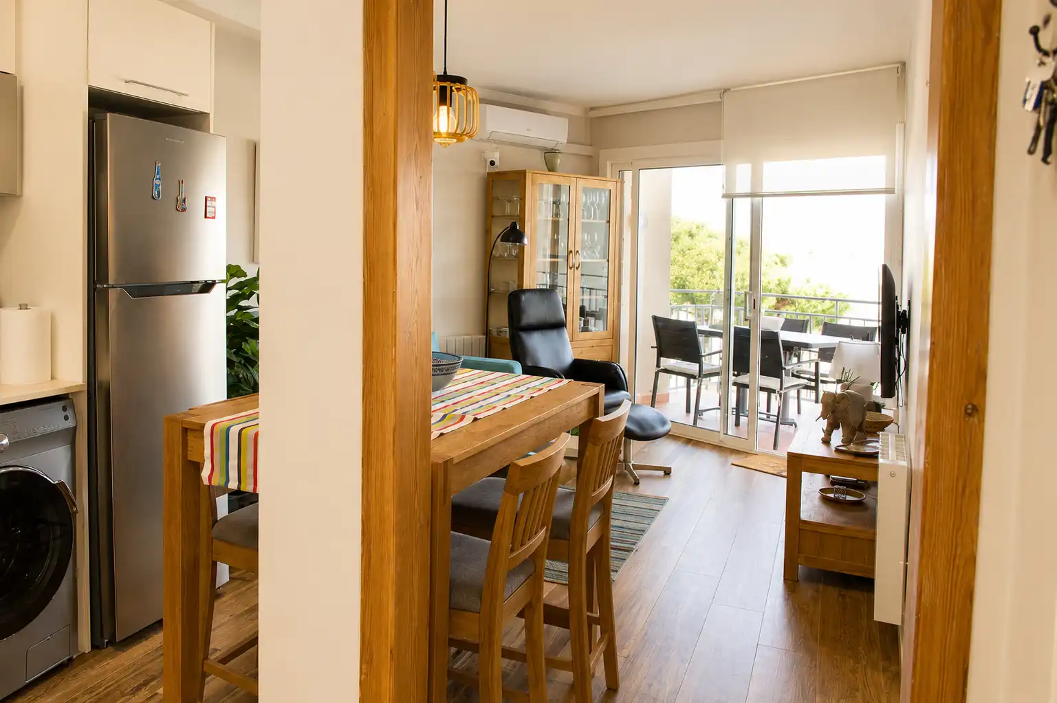 Menjador de Apartament en venda en Palamós amb Aire condicionat, Calefacció i Terrassa