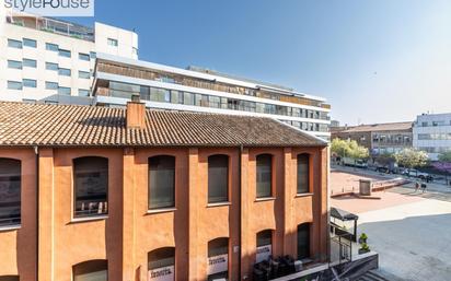 Exterior view of Flat for sale in Terrassa  with Heating and Terrace