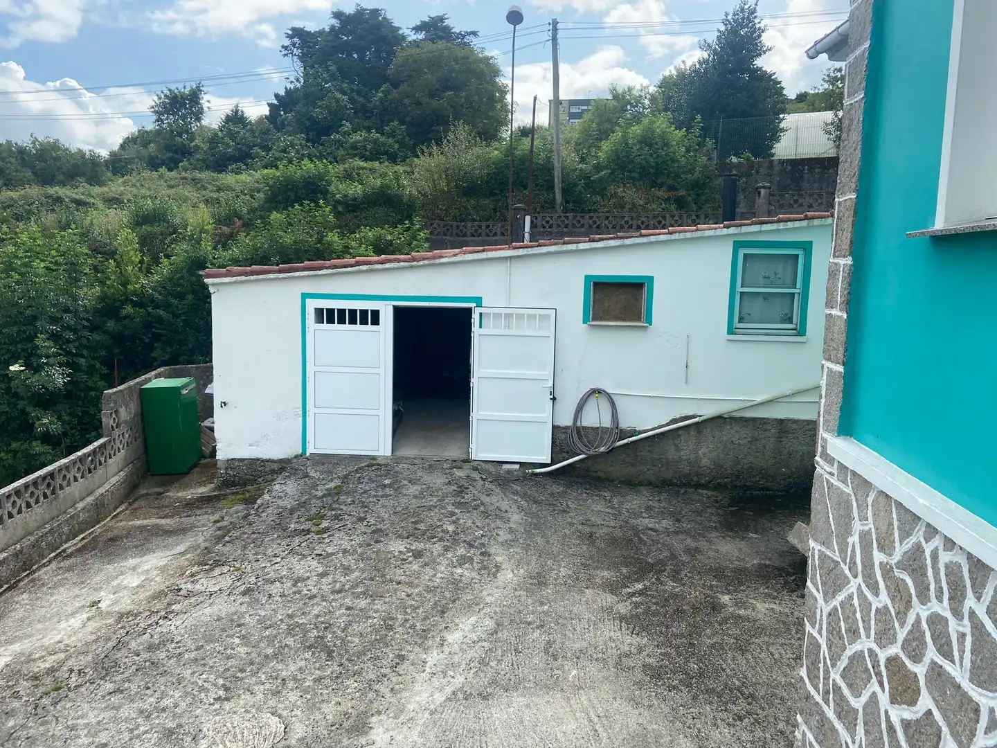 Vista exterior de Casa o xalet en venda en Ferrol amb Jardí privat