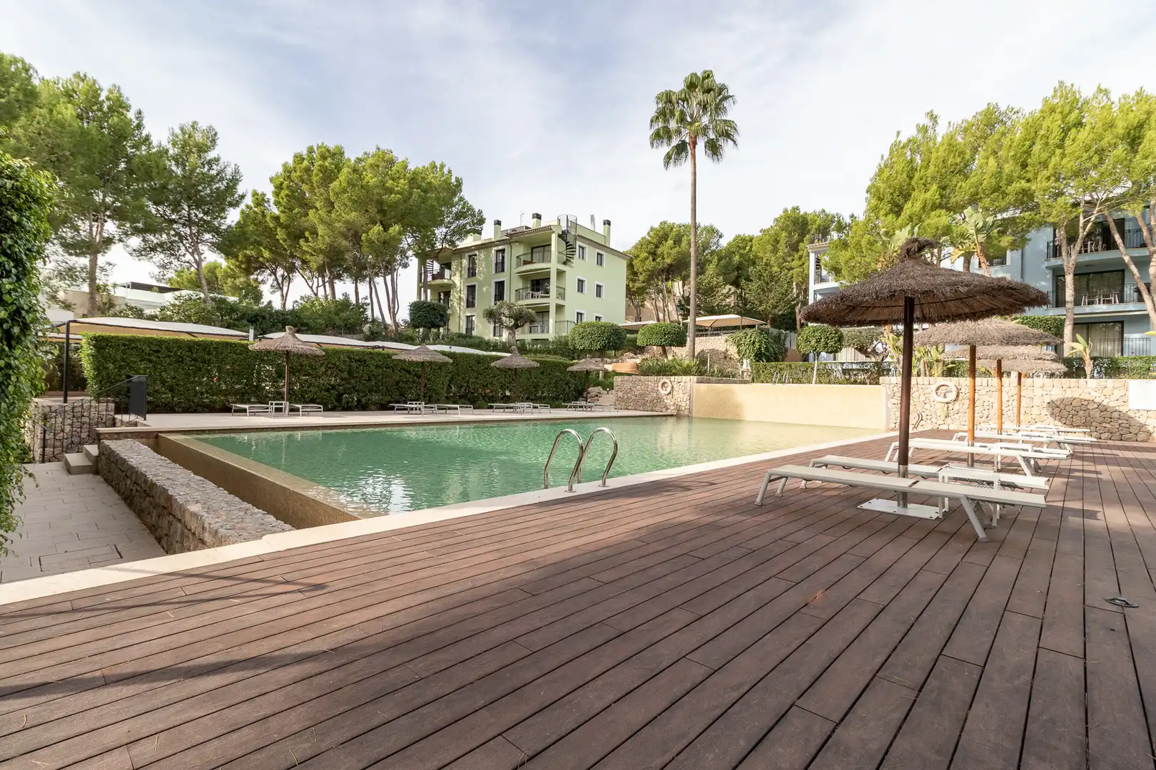 Swimming pool of Ground floor for sale in Andratx  with Private garden, Terrace and Community pool