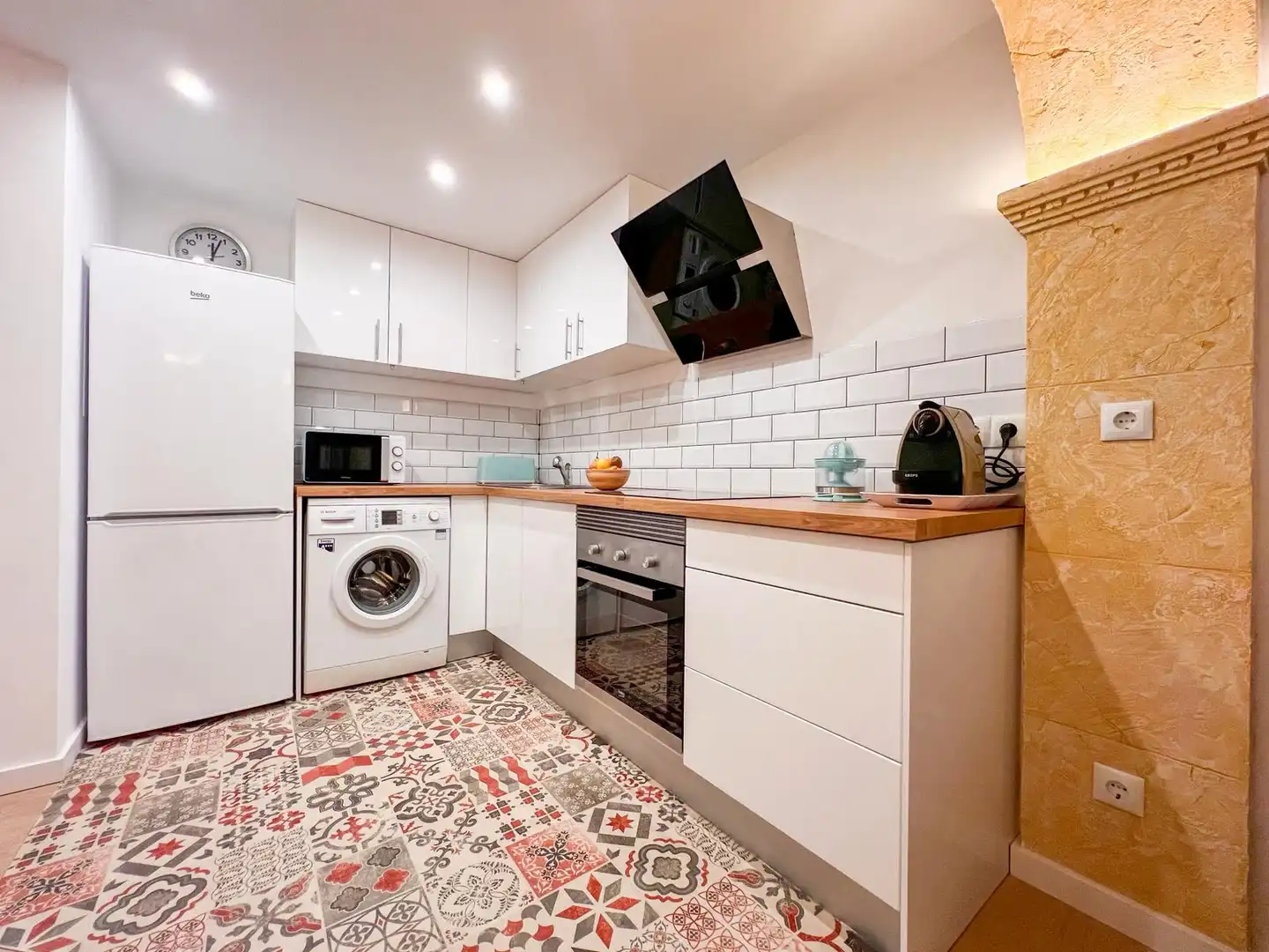 Cocina de Piso en venta en Bilbao  con Calefacción, Amueblado y Horno
