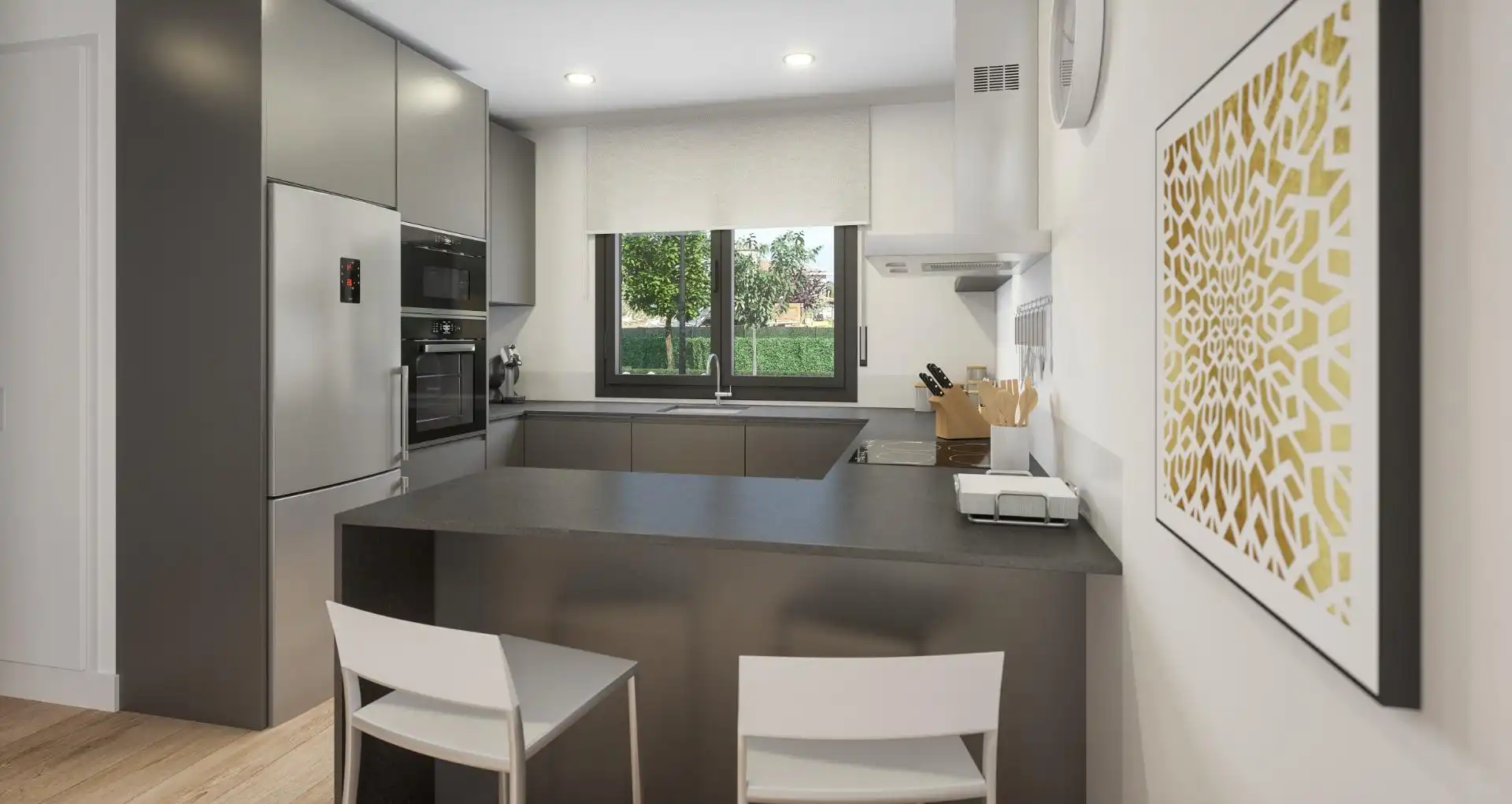 Kitchen of Detached homes for sale in San Vicente de la Barquera  with Private garden, Terrace and Storage room