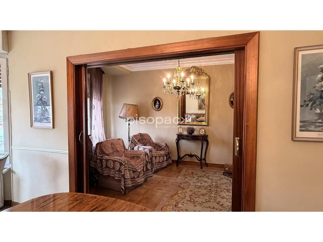 Living room of Flat for sale in  Pamplona / Iruña  with Heating, Parquet flooring and Storage room