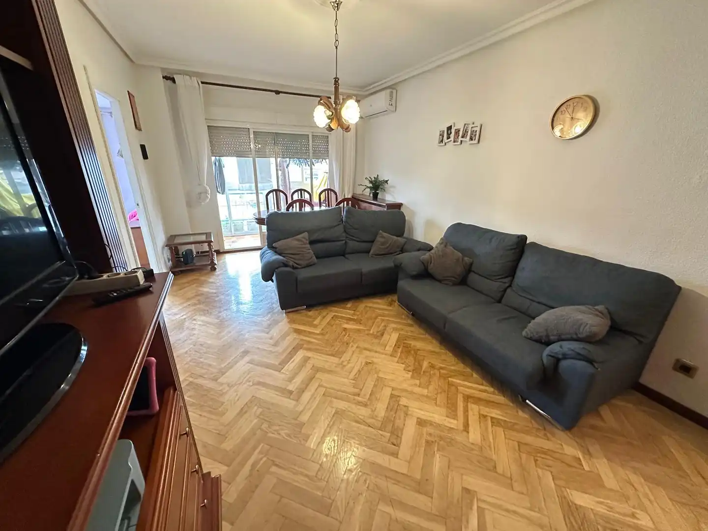 Sala de estar de Piso en venta en Talavera de la Reina con Calefacción, Parquet y Terraza