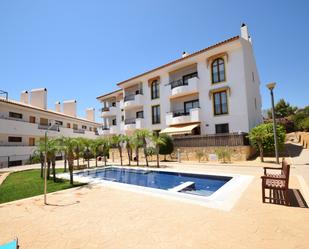 Exterior view of Flat for sale in L'Alfàs del Pi  with Air Conditioner, Terrace and Swimming Pool