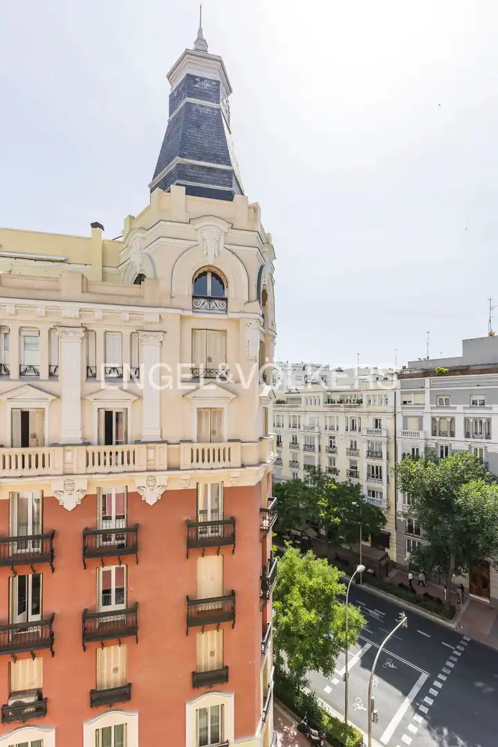 Vista exterior de Pis de lloguer en Madrid amb Aire condicionat, Calefacció i Balcó