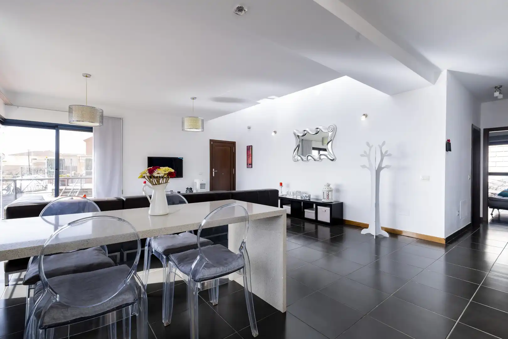 Wohnzimmer von Haus oder Chalet zur Miete in Araya