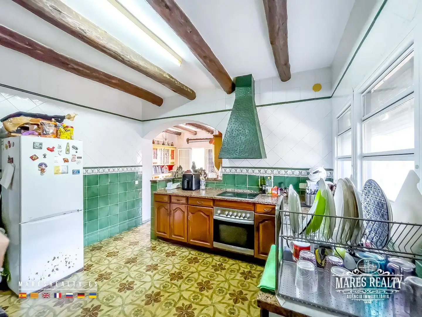 Cocina de Casa o chalet en venta en Lloret de Mar con Aire acondicionado, Calefacción y Jardín privado