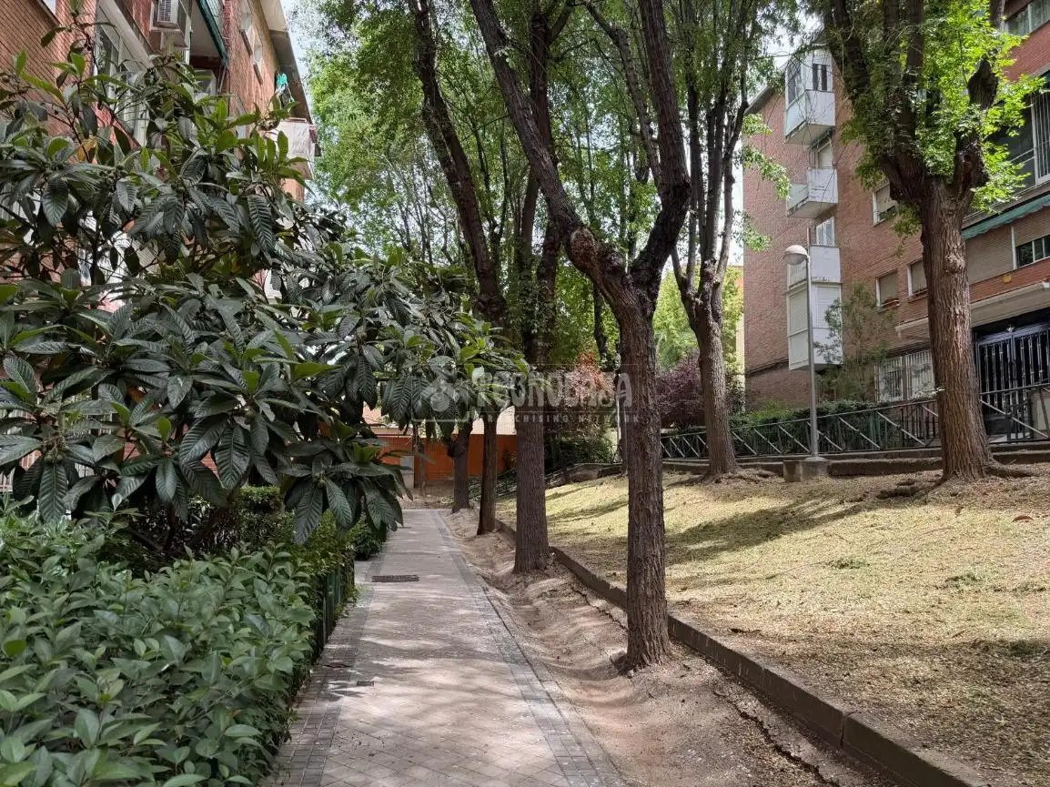 Exterior view of Flat for sale in Madrid  with Heating