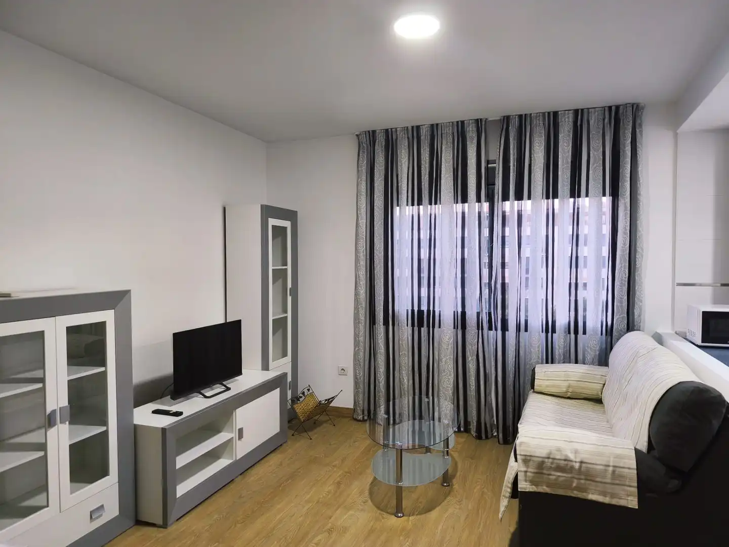 Sala de estar de Estudio de alquiler en Nuevo Hospital