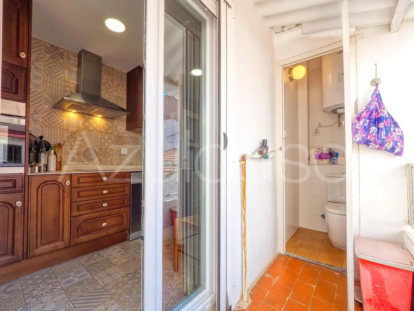 Kitchen of Flat for sale in Alicante / Alacant  with Air Conditioner, Heating and Terrace