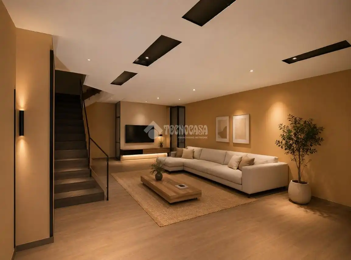 Sala de estar de Dúplex en venta en Gijón 
