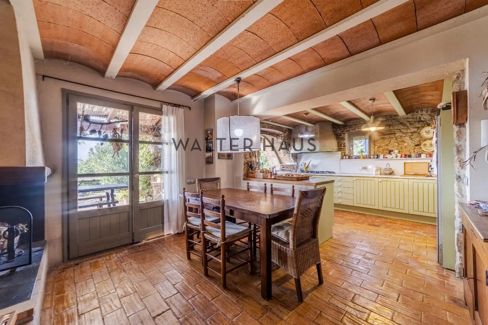 Kitchen of Houses for sale in Lloret de Mar  with Air Conditioner, Heating and Private garden