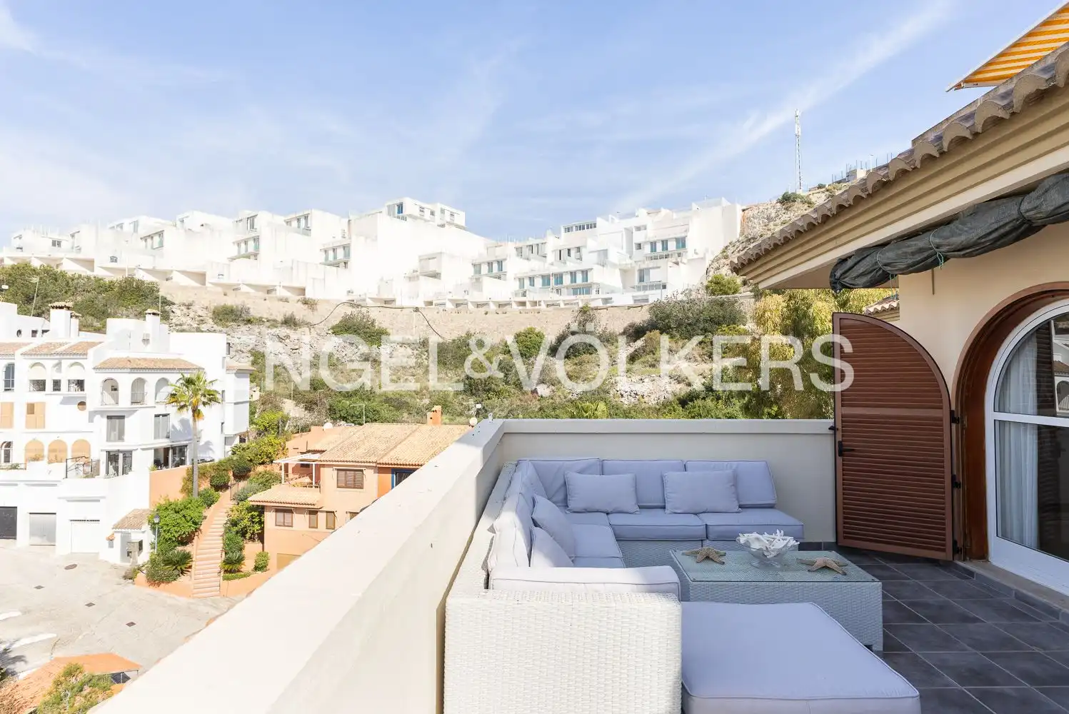 Terraza de Ático de alquiler en Cullera con Aire acondicionado, Calefacción y Parquet