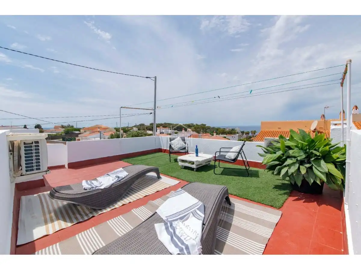 Terrassa de Casa o xalet en venda en Alaior amb Jardí privat, Terrassa i Piscina