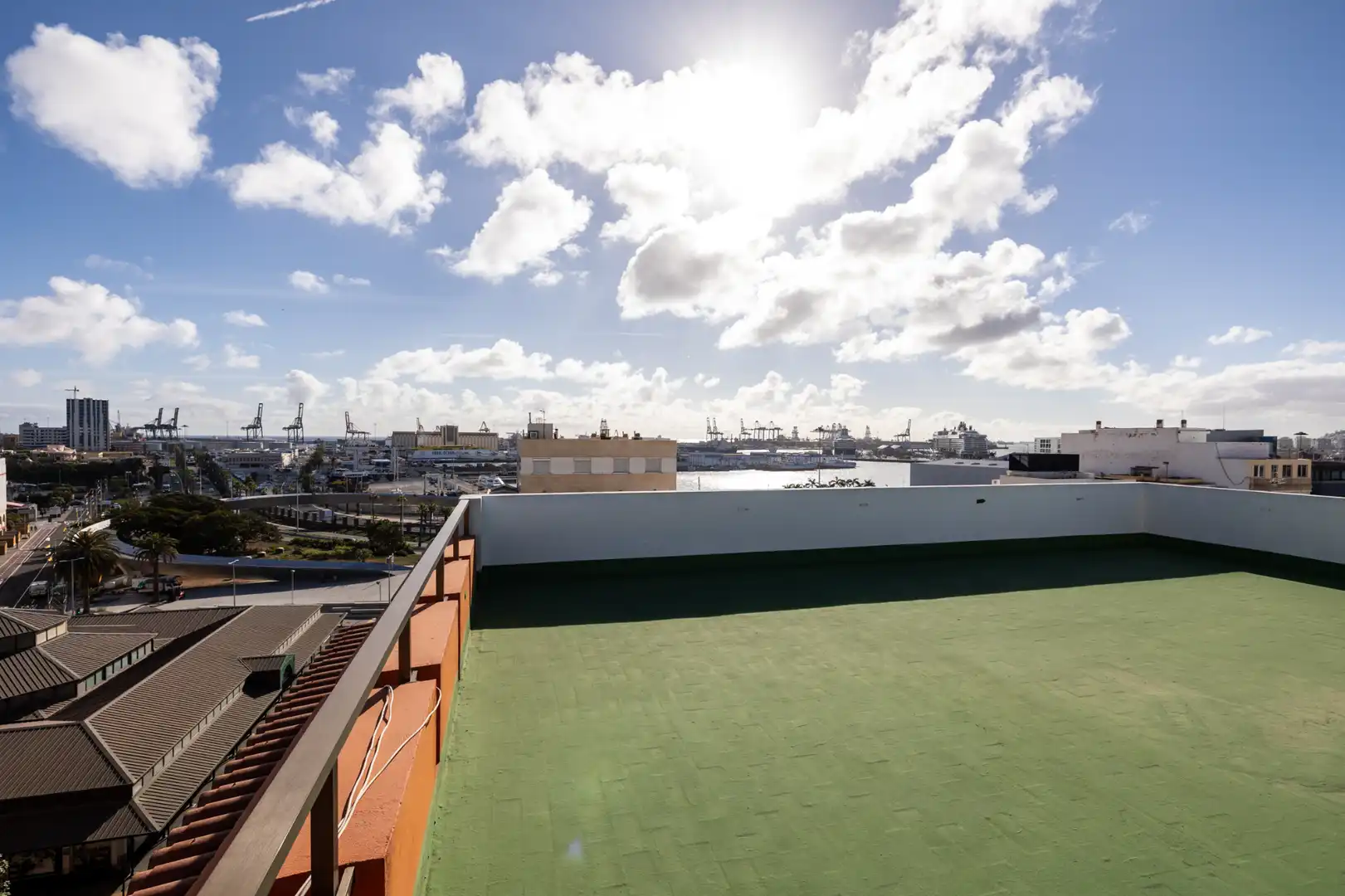 Terrasse von Dachboden zum Verkauf in Las Palmas de Gran Canaria mit Klimaanlage, Terrasse und Möbliert