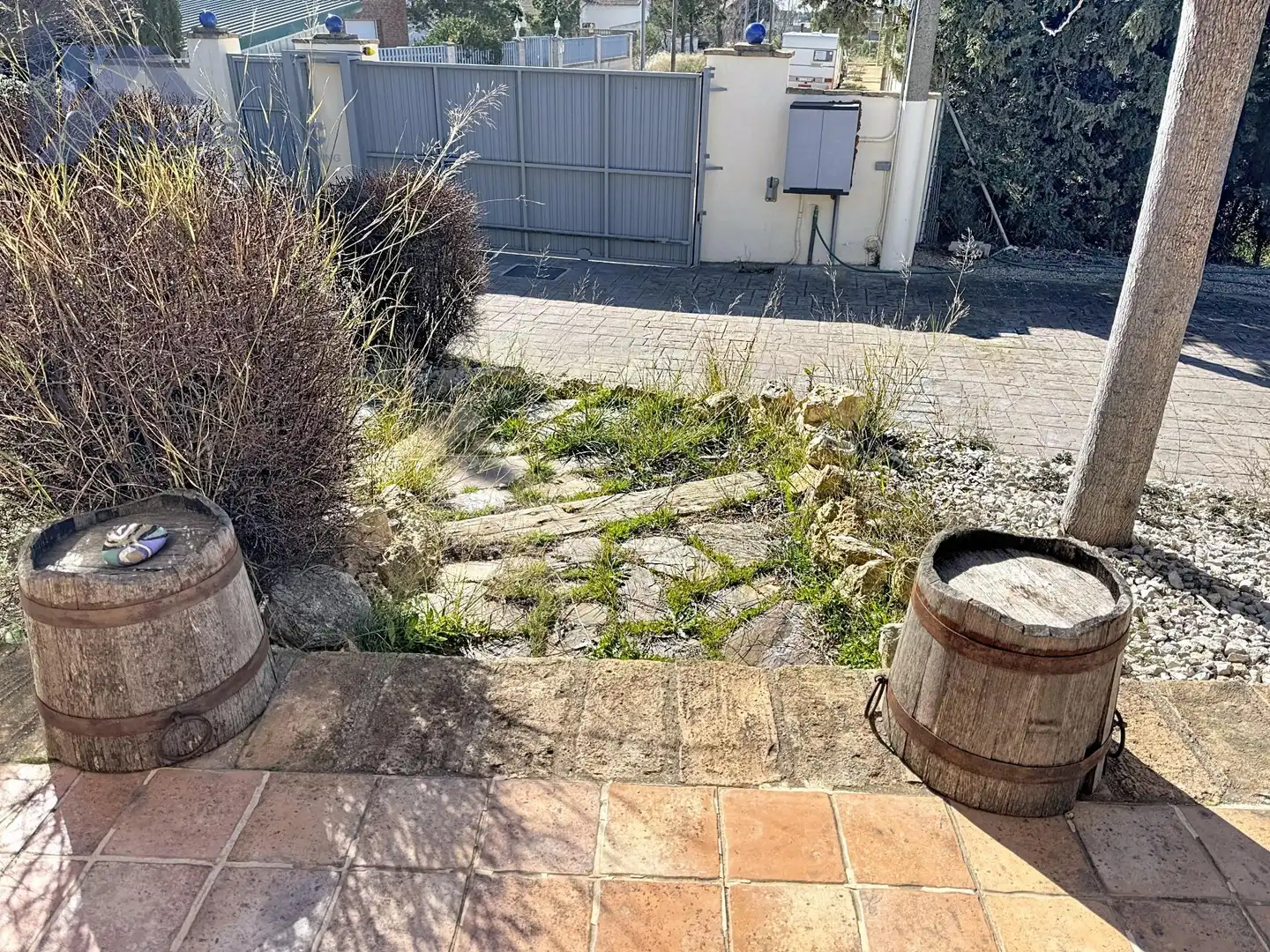 Jardín de Casa o chalet en venta en La Muela