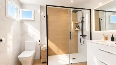 Bathroom of Detached homes for sale in Mijas  with Air Conditioner, Heating and Terrace