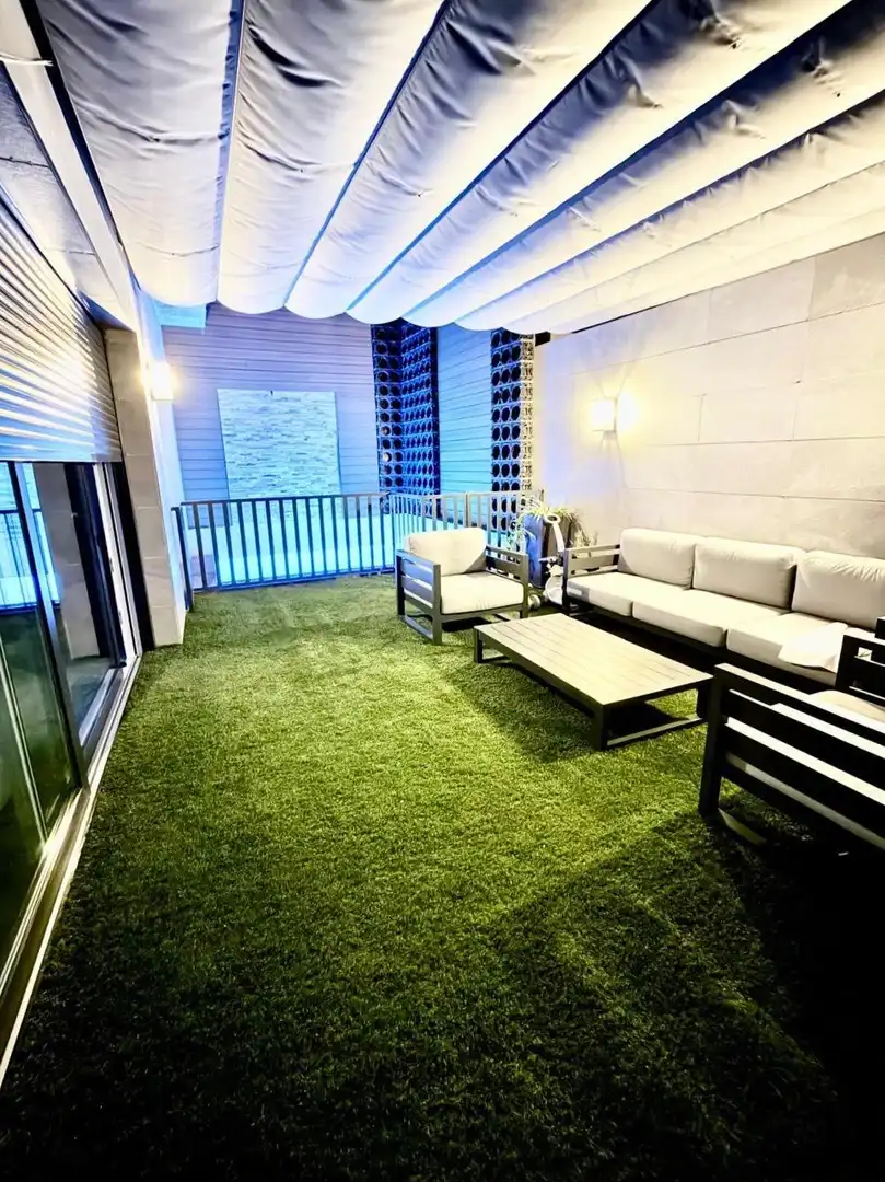 Terraza de Casa adosada en venta en Armilla con Aire acondicionado, Calefacción y Jardín privado