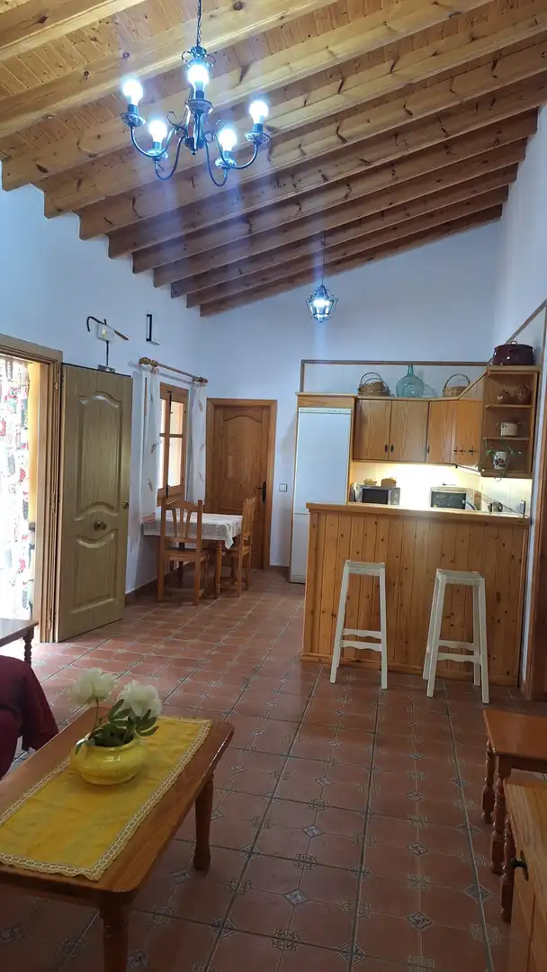 Küche von Country house zur Miete in Vélez-Málaga mit Privatgarten, Terrasse und Schwimmbad