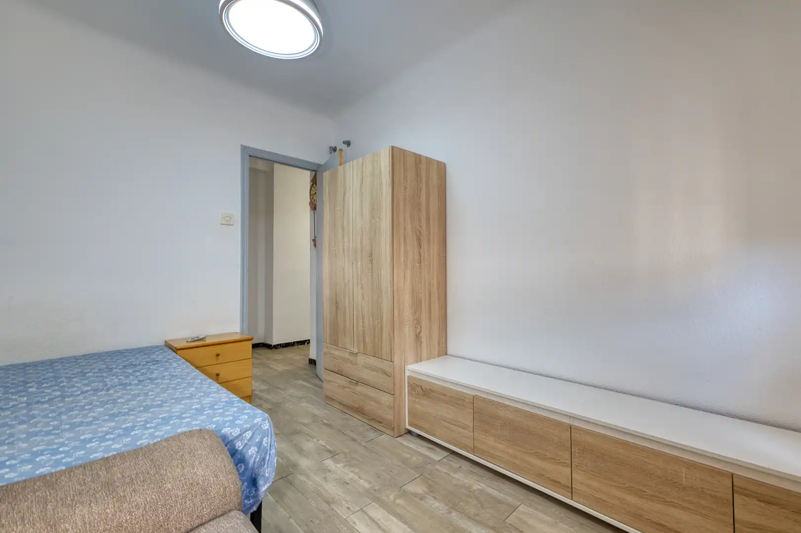 Schlafzimmer von Wohnung zum Verkauf in Jijona / Xixona mit Klimaanlage, Heizung und Parkett