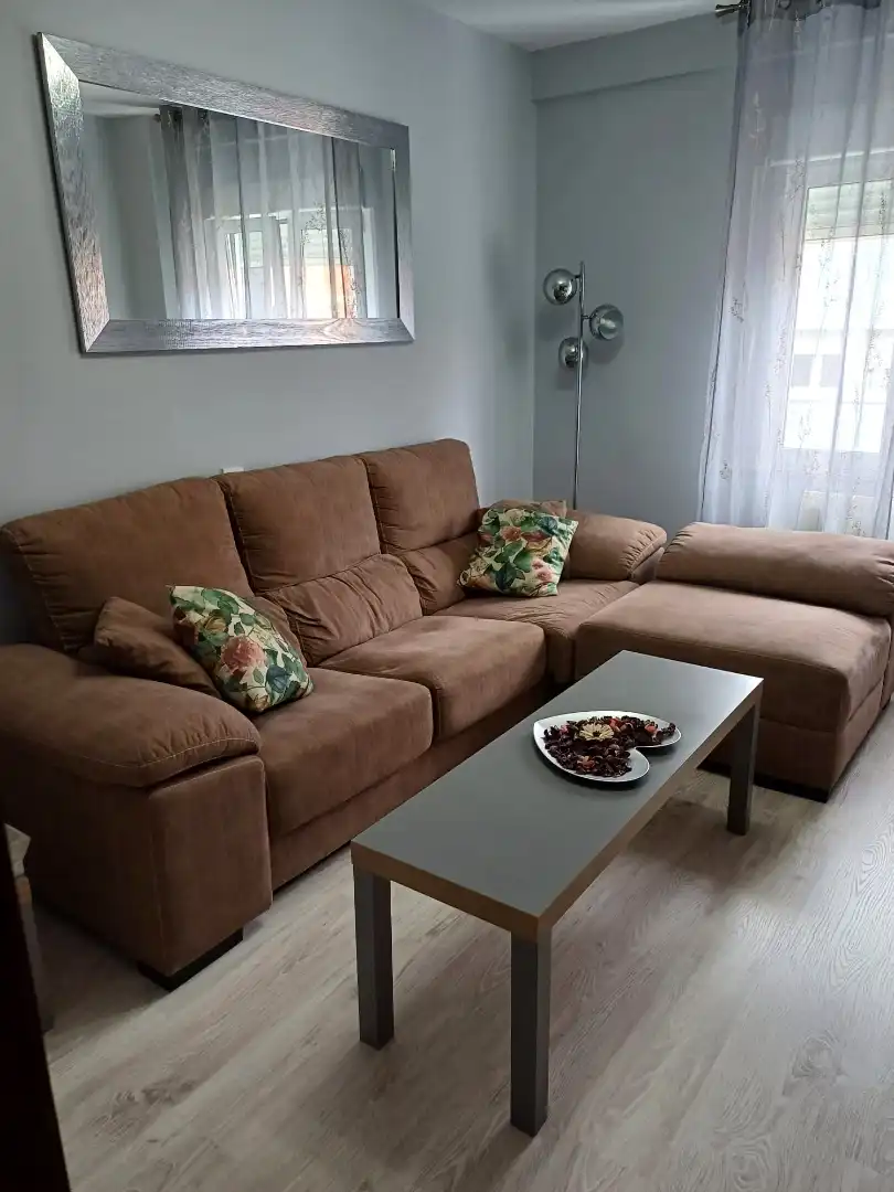 Living room of Apartments for rent in Gijón   with Heating, Furnished and Internet