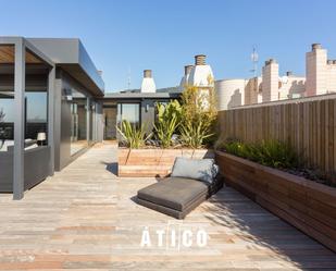 Terrace of Attic to rent in  Barcelona Capital  with Air Conditioner, Terrace and Balcony