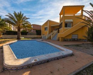 Swimming pool of Country house for sale in La Manga del Mar Menor  with Air Conditioner, Heating and Private garden