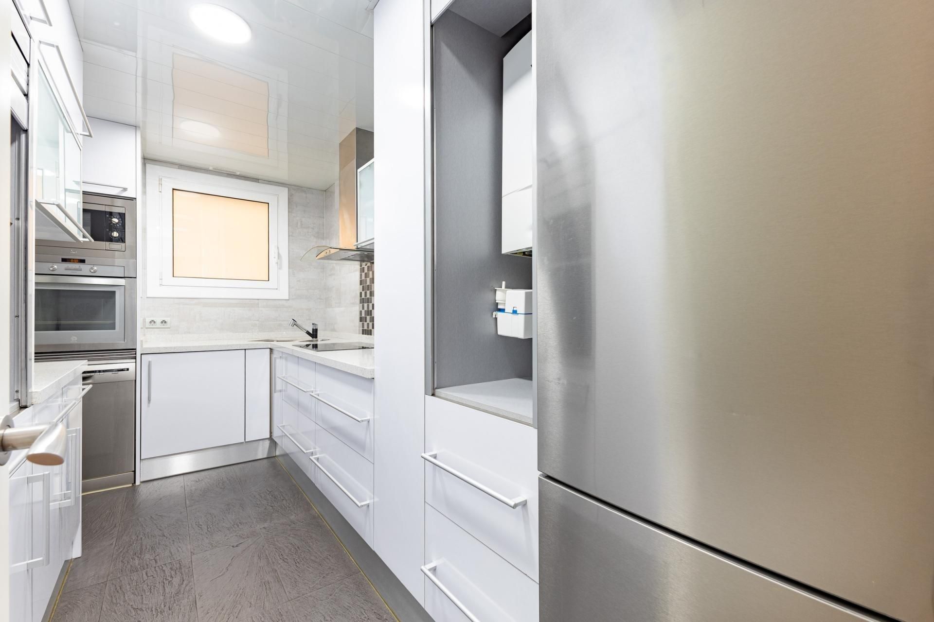 Cuina de Pis en venda en  Barcelona Capital amb Aire condicionat i Balcó