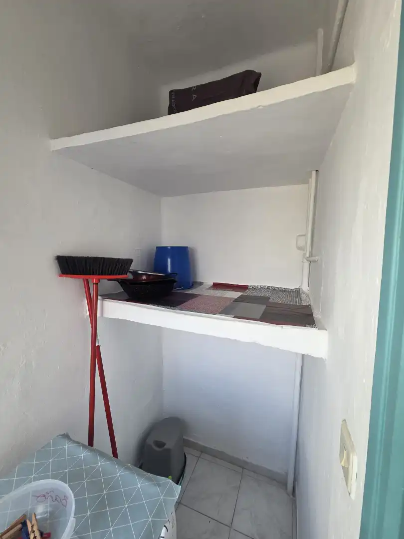 Kitchen of Flat for sale in Badajoz  with Air Conditioner, Furnished and Washing machine