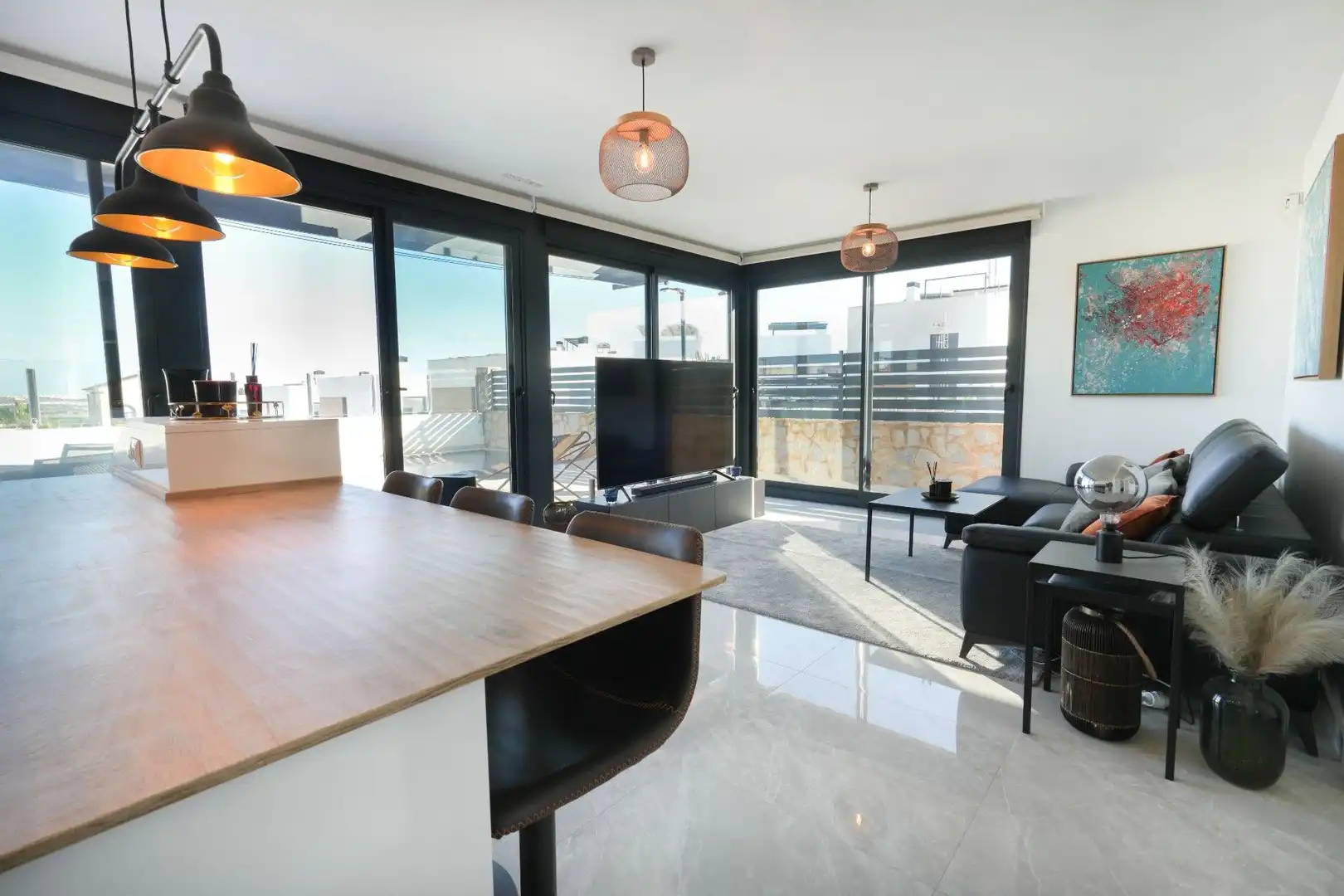 Sala de estar de Casa o chalet en venta en Algorfa con Piscina comunitaria