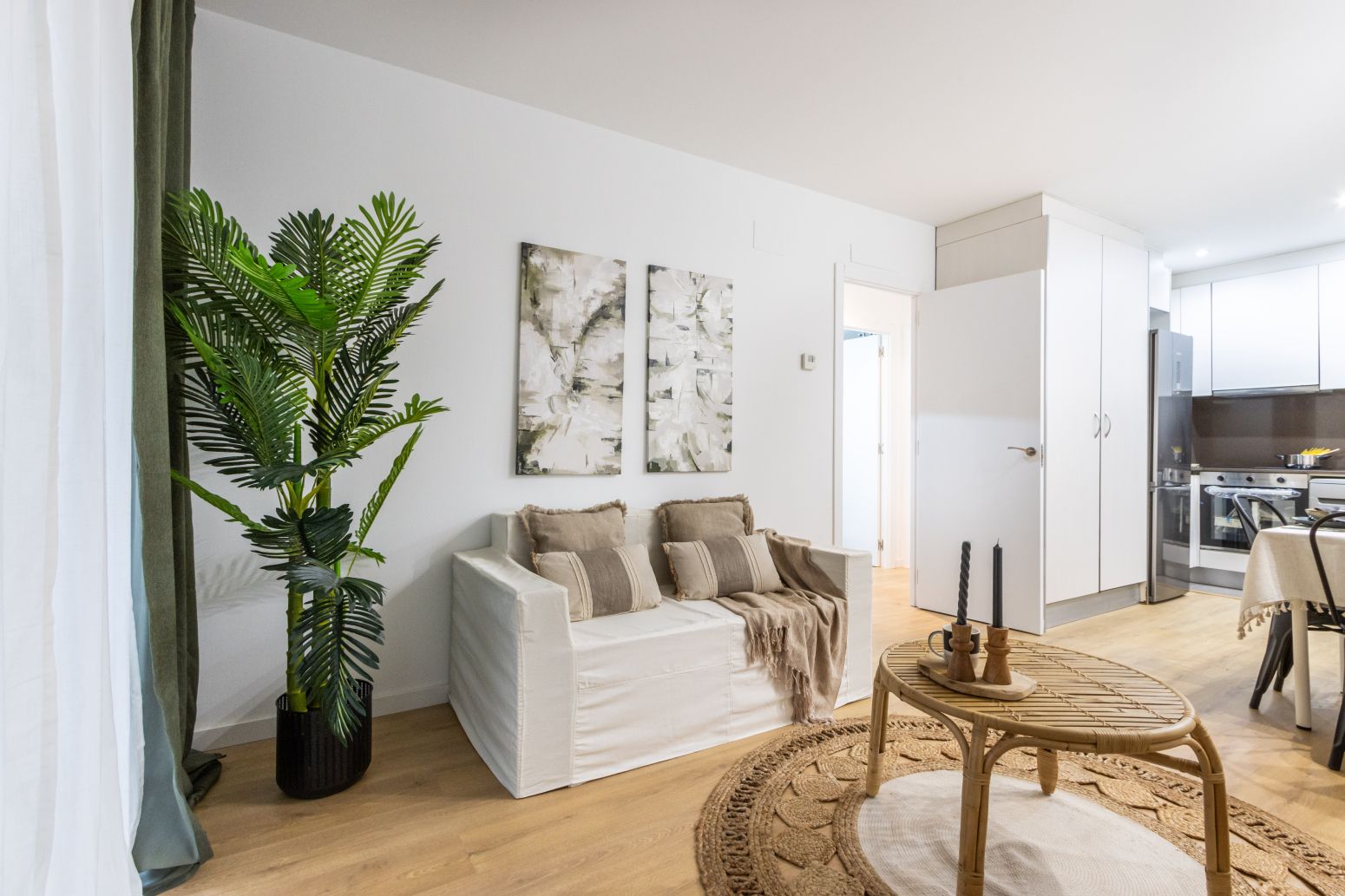 Living room of Flat for sale in Terrassa  with Parquet flooring