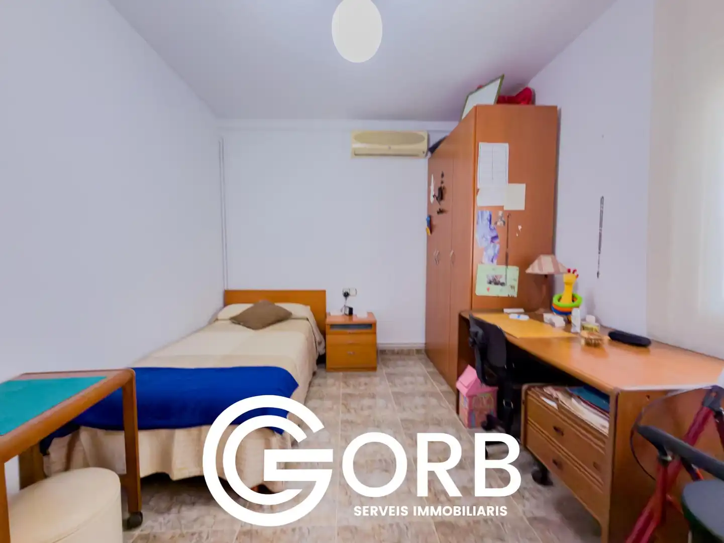 Schlafzimmer von Wohnung zum Verkauf in Mataró mit Klimaanlage, Heizung und Terrasse