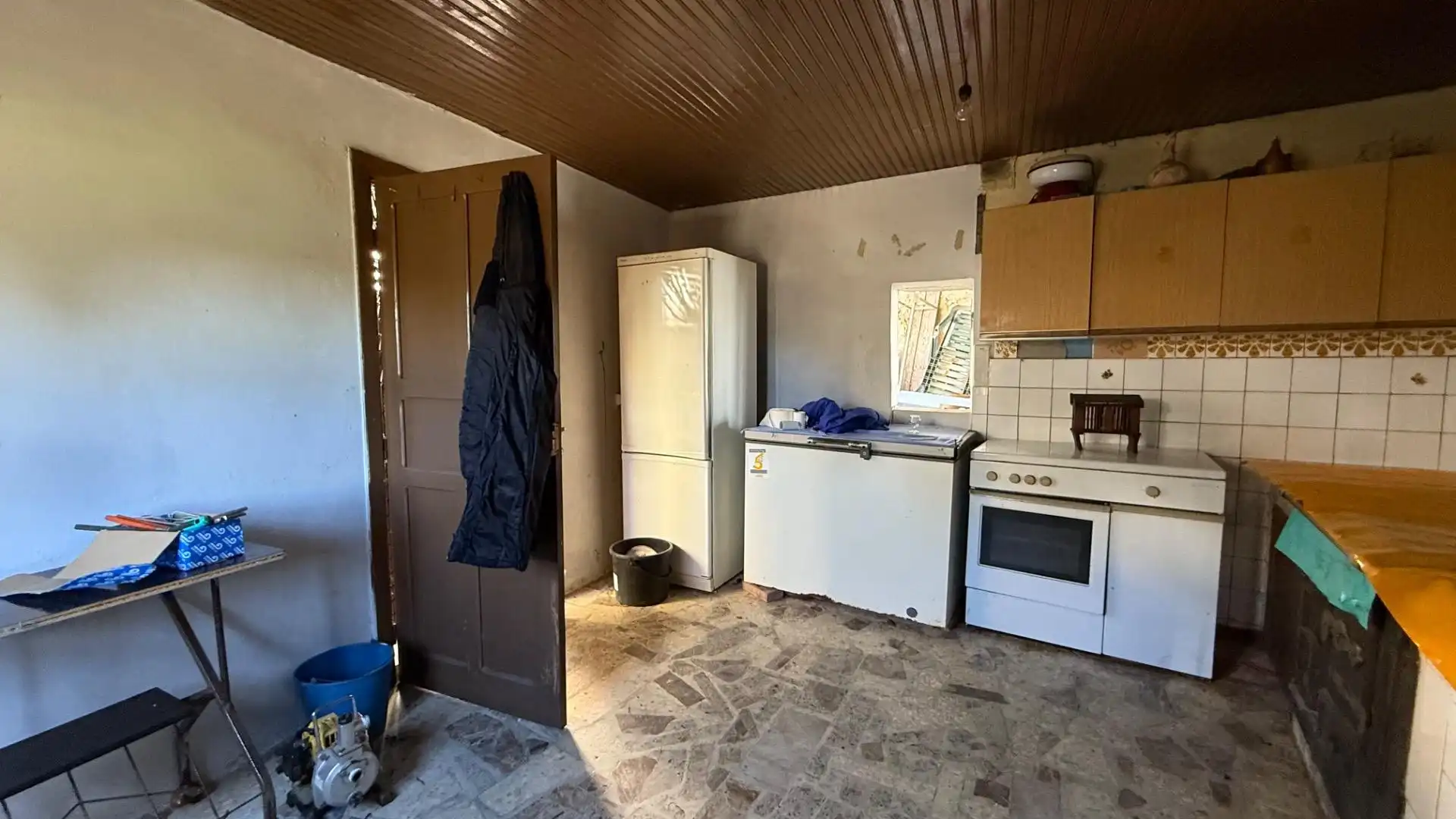 Cocina de Finca rústica en venta en Allariz con Jardín privado, Terraza y Amueblado
