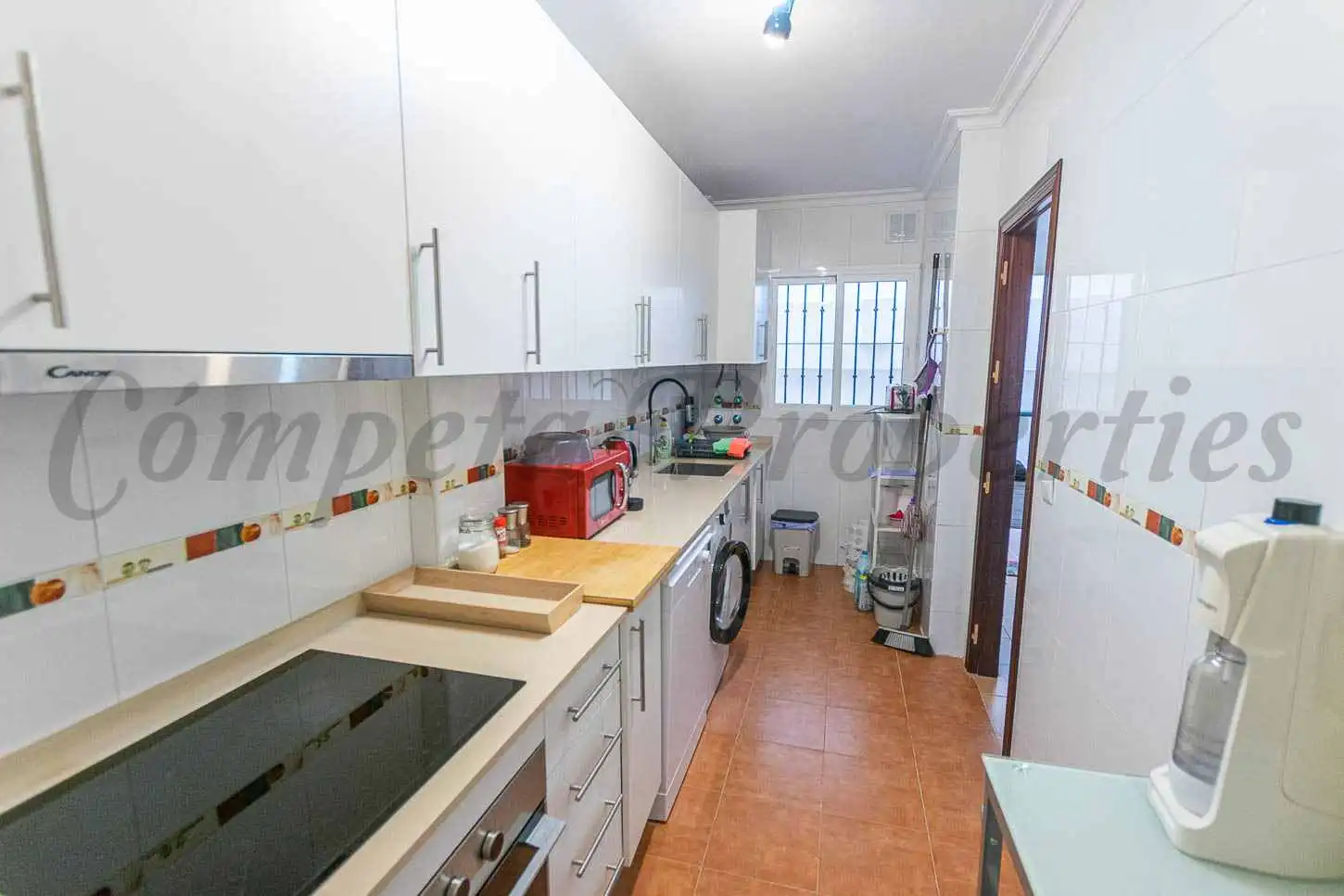 Kitchen of Flat for sale in Cómpeta  with Air Conditioner, Terrace and Furnished
