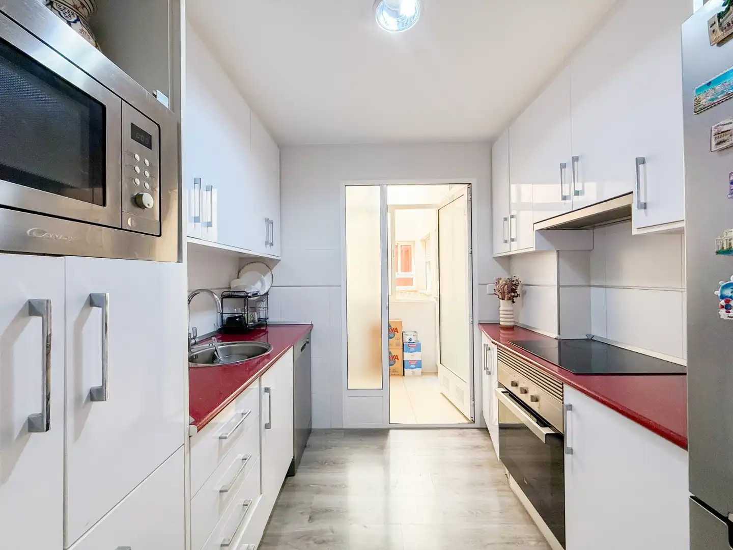 Cocina de Apartamento en venta en Águilas con Terraza, Piscina y Amueblado