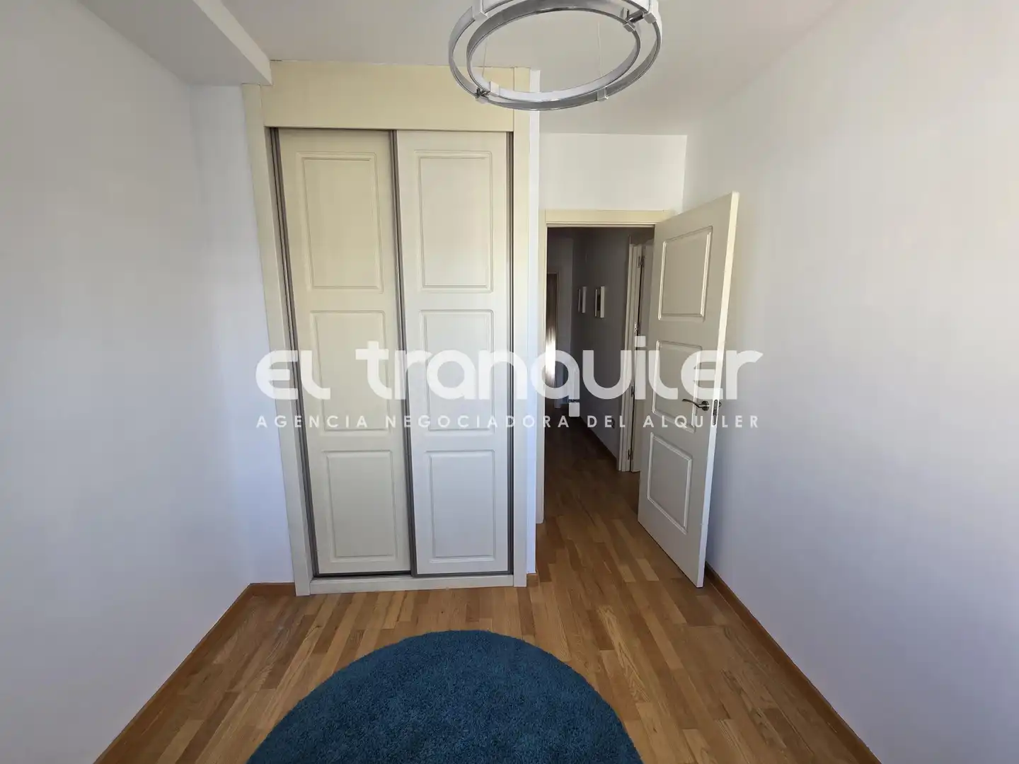 Bedroom of Flat for rent in Madrid  with Air Conditioner, Parquet flooring and Storage room