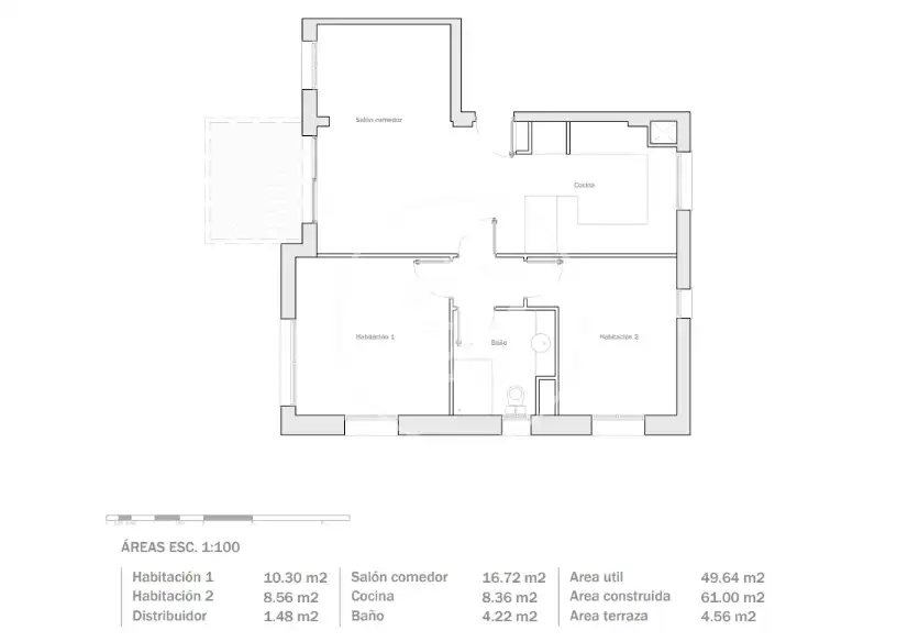 Flat for sale in Barcelona  with Air Conditioner, Heating and Private garden