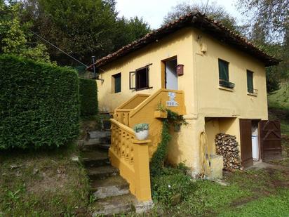 Exterior view of House or chalet for sale in Valdés - Luarca  with Private garden