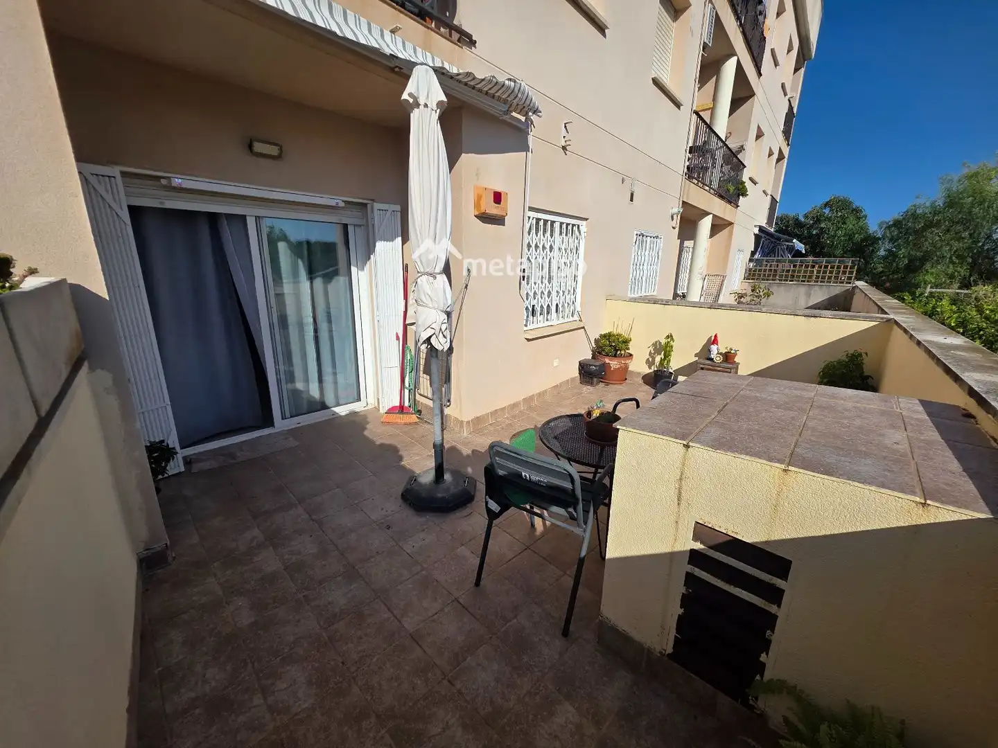 Terraza de Piso en venta en La Pobla de Montornès   con Calefacción y Terraza