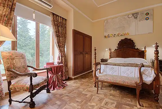 Habitación de Finca rústica en venta en Escorca con Jardín privado, Terraza y Piscina
