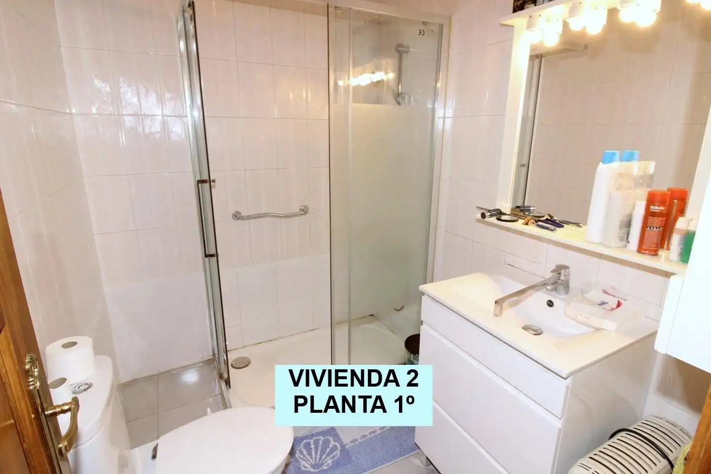 Baño de Finca rústica en venta en Oñati con Calefacción, Jardín privado y Terraza