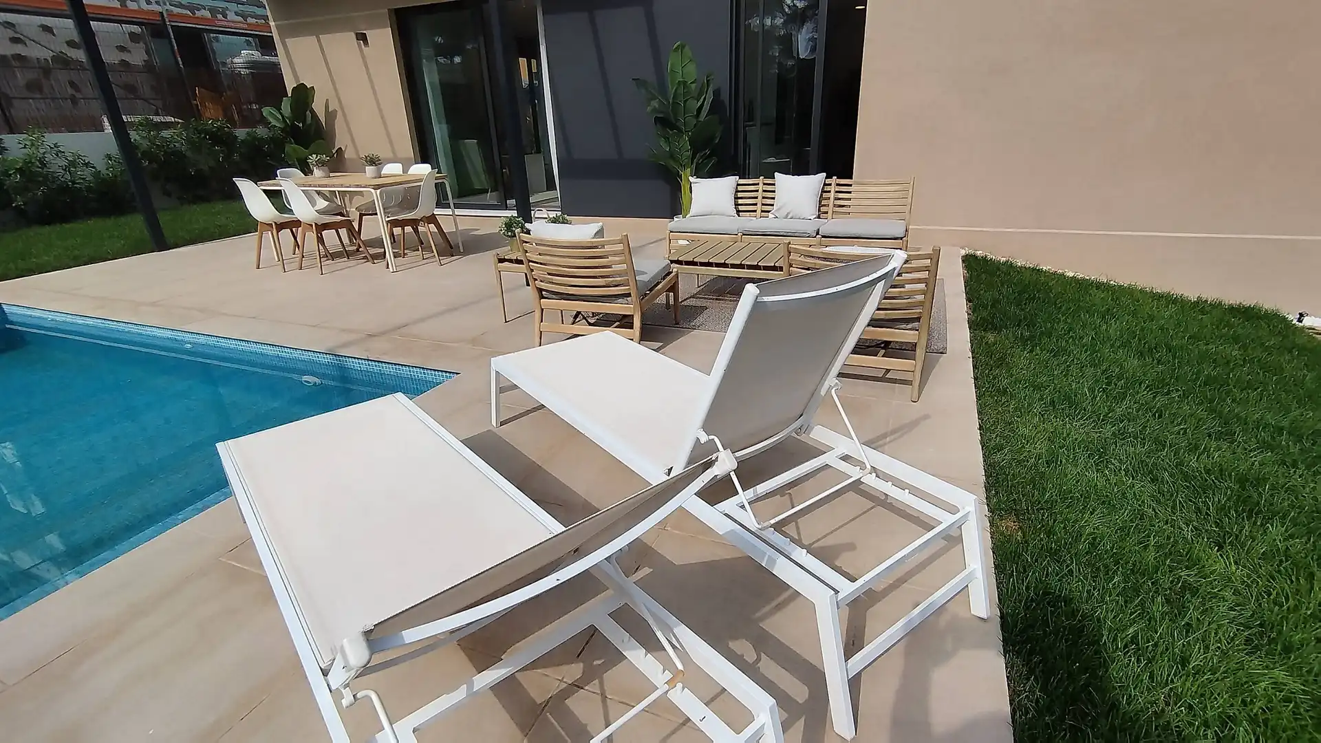 Terrassa de Casa adosada en venda en Llucmajor amb Aire condicionat, Calefacció i Jardí privat