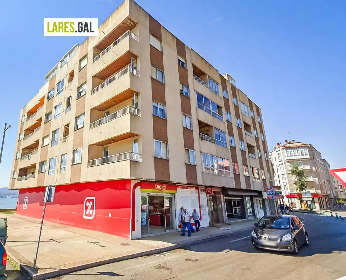Exterior view of Flat for rent in Moaña  with Heating, Terrace and Storage room
