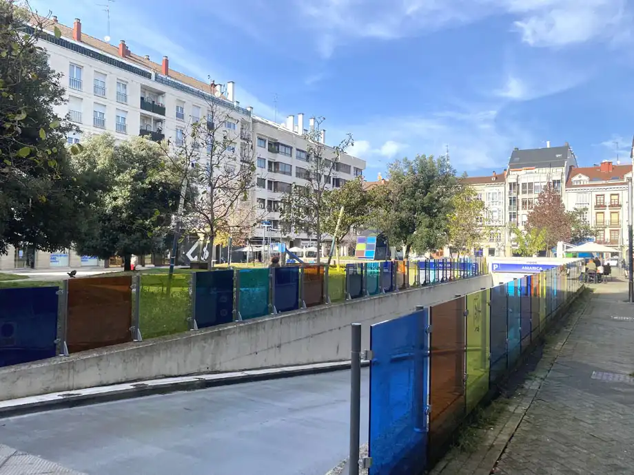 Vista exterior de Pis en venda en Vitoria - Gasteiz amb Calefacció, Terrassa i Traster