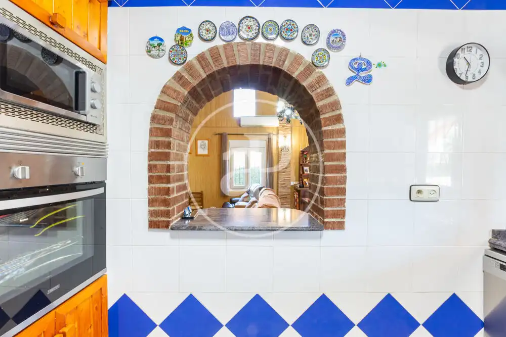 Cocina de Casa o chalet en venta en Montroi / Montroy con Aire acondicionado, Calefacción y Jardín privado